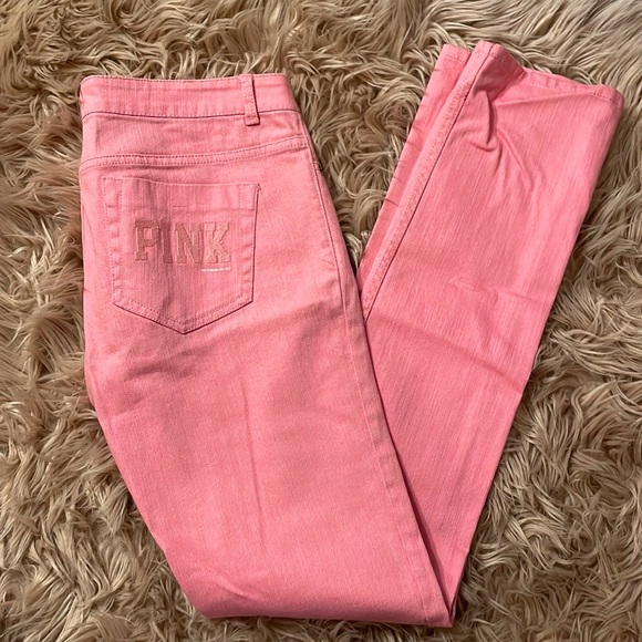 Victoria’s Secret PINK Butt Jeans Pink Size 6 - Picture 6 of 13